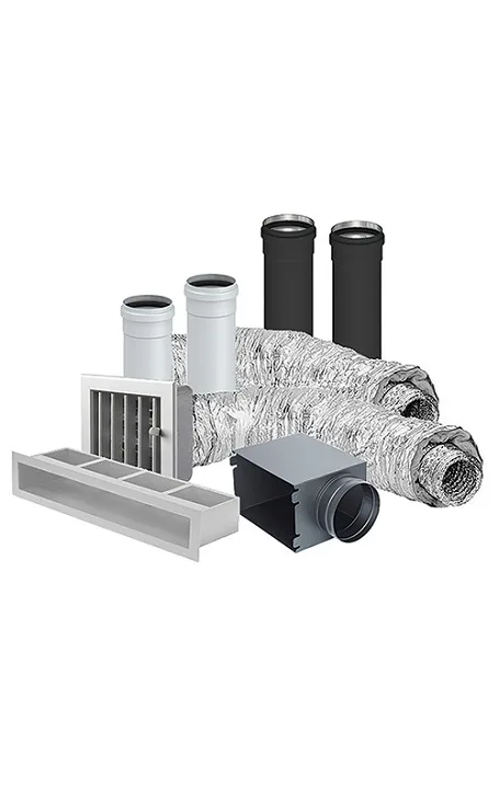 "CA", SISTEMA DI CANALIZZAZIONE ARIA CALDA