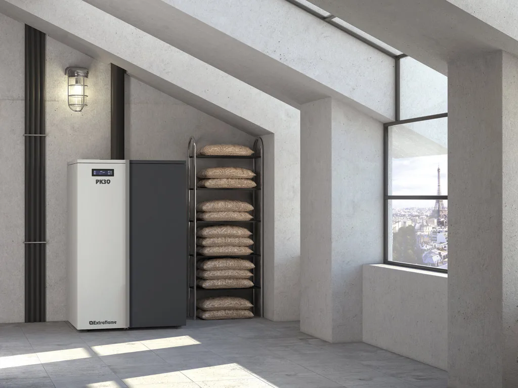 PK15 – PK20 – PK30: CALDAIE A PELLET IN 5 STELLE