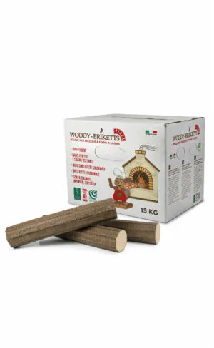 WOODY BRIKETTS PIZZA