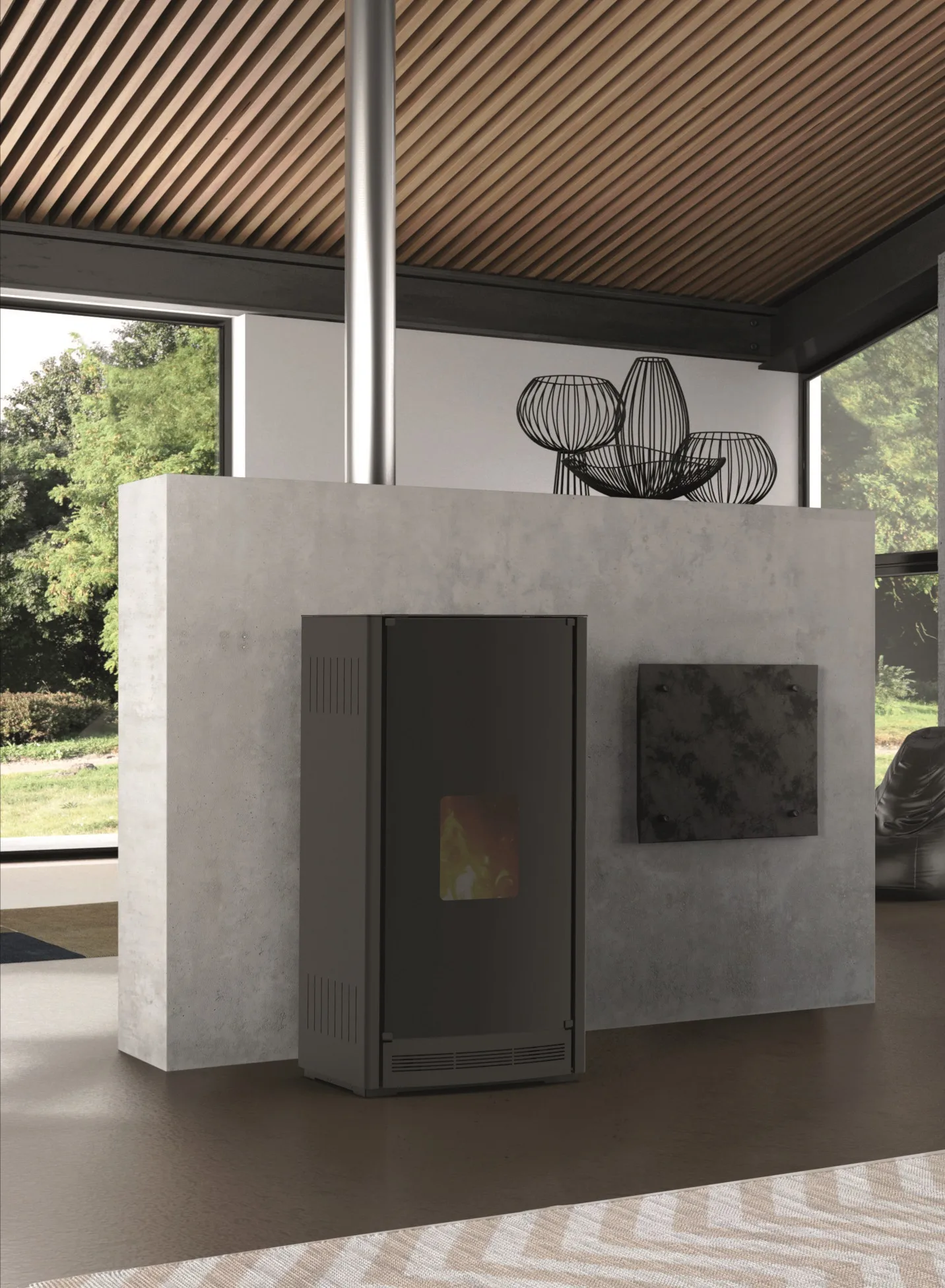 lione-nero-sfondo verticale