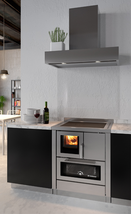 Cucine Combinate Legna e Gas  Termocucine Combinate - DeManincor