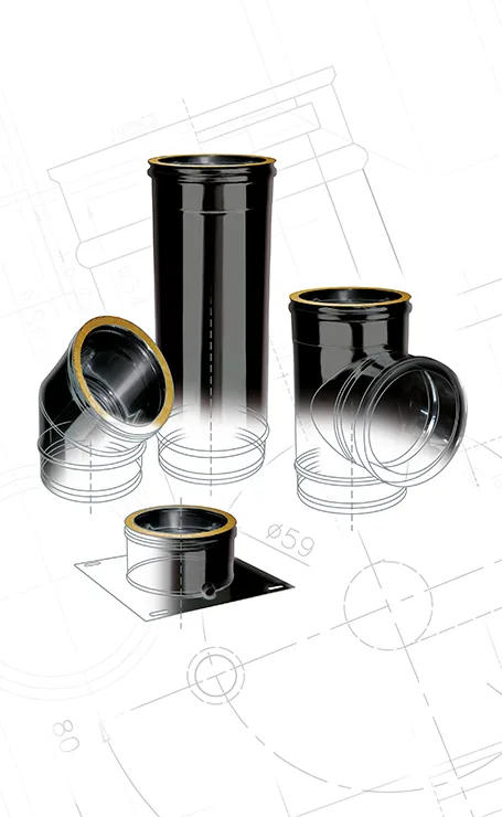 SISTEMA DOPPIA PARETE DW10 BLACK