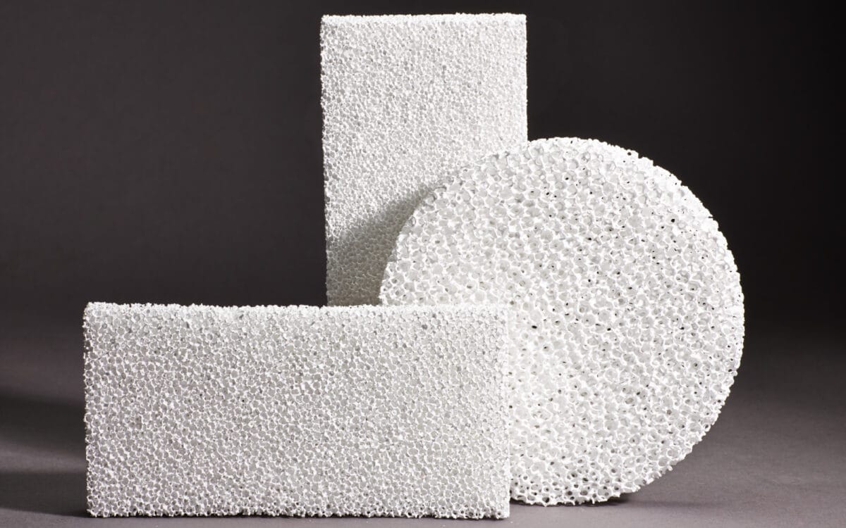 Main IMG Foam substrate catalytic converter for biomass stoves