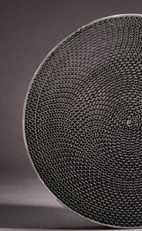 V IMG 2 Metal substrate catalytic converter for charcoal oven