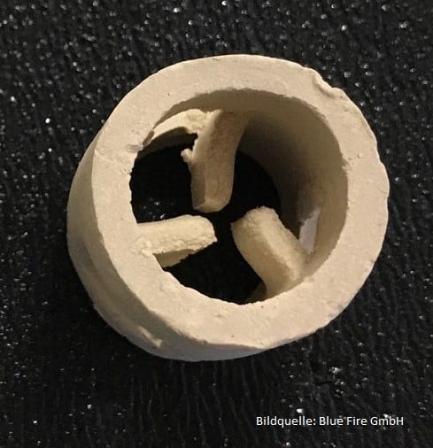 Keramischer Pall-Ring Katalysator Ø25x25x3